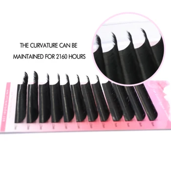 

100% Handmade Volume Eyelashes Extensions Beauty Natural Silk Mink Individual Eye Lahe Soft Eyelash JTFIL eyelashe