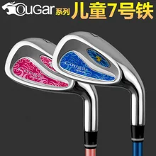 

TTYGJ Children's Golf Club for Beginner and Practice Boys and Girls No. 7 Iron with Graphite or Steel Shaft