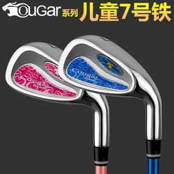 TTYGJ Children's Golf Club for Beginner and Practice Boys and Girls No. 7 Iron with Graphite or Steel Shaft