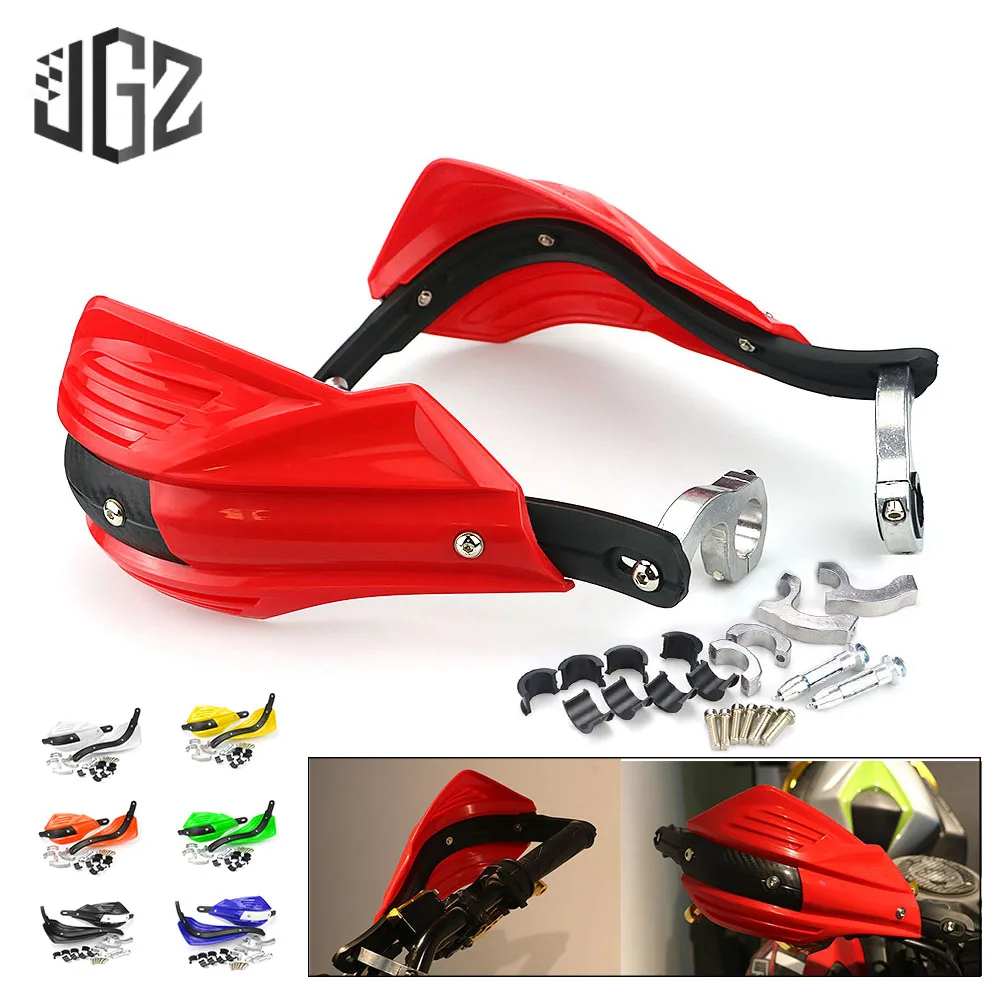 

Motorcycle Aluminum 22mm Handlebar Hand Guard Protector Windproof Brush Bar Handguard Universal For DUCATI Triumph Dirt Pit Bike