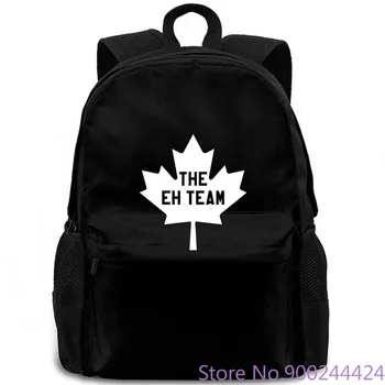 

The Eh Team Funny Saying Sarcastic Canada Canadian Print Man backpack
