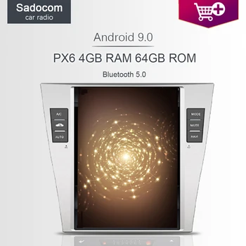 

PX6 DSP Tesla 9.7" Android 9.0 For Toyota Camry 2006-2011 Bluetooth 5 Car DVD Player CarRadio Multimedia Navigation autoradio