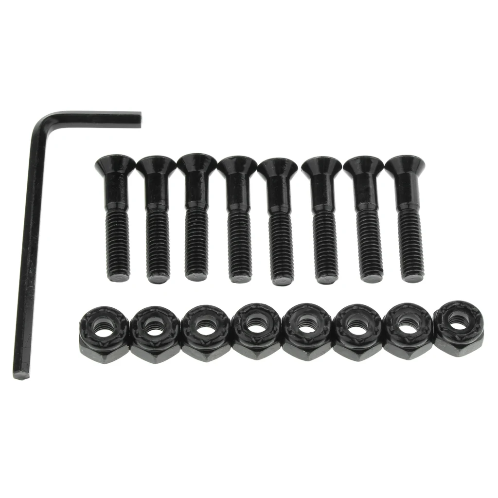 1 Set Skateboard Longboard Hardware with with L wrench