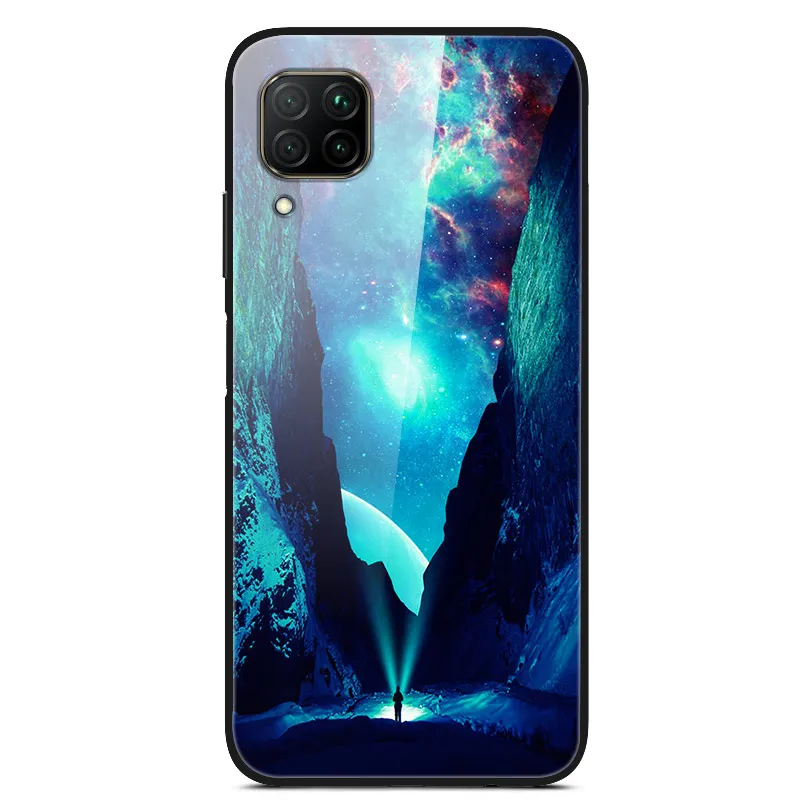 Чехол из закаленного стекла для huawei Nova 6 SE чехол Nova 6SE, цветная жесткая задняя крышка из поликарбоната для huawei Nova 6 чехол Nova6 5G, бампер - Цвет: 9