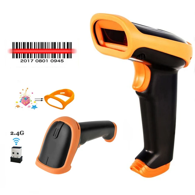 Wireless 2D Barcode Scanner And H2WB Bluetooth 1D/2D QR Bar Code Reader Support Mobile Phone iPad Handheld Reader 4