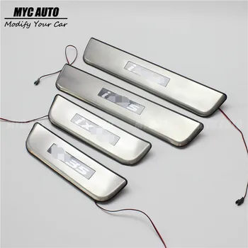 

2015 2016 2017 2018 2019 For Hyundai ix 35 Door Sill Plate Stainless Steel Protecter Trim Accessories Welcome Scuff Peadls