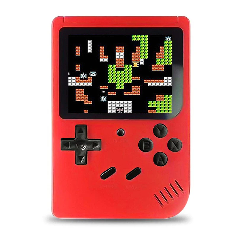 

Newest MINI Portable Retro Video Console Handheld Game Advance Players Boy 8 Bit Built-in Gameboy 400 Games for Kids Gift