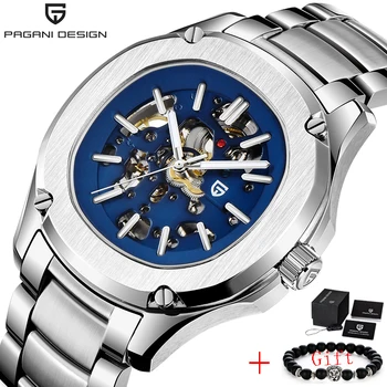 

PAGANI DESIGN 2020 Top Brand Luxury Watches Men Mechanical Hollow Out Tourbillon Movement Sapphire Glass Waterproof Casual Sport