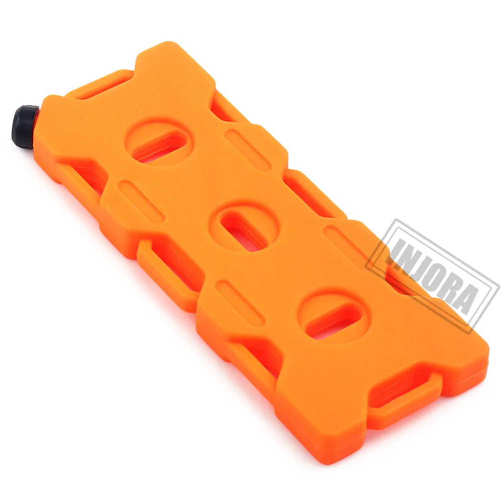 Injora 1 шт. RC Автомобильная пластиковая задняя коробка для эфирных масел топливный бак для 1/10 RC Гусеничный Traxxas TRX4 осевой SCX10 90046 Redcat GEN 8 MST Tamiya - Цвет: Orange