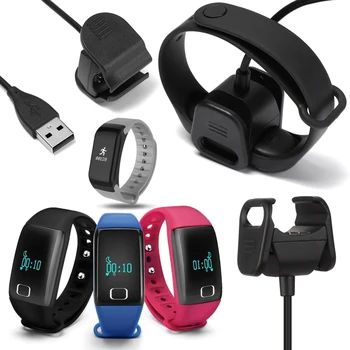

1PC USB Charging Dock Suitable Adapter For Fitbit Charger 2/3/4 Xiaomi 5 Bracelet USB Charging Cable Clip With Chip Protection