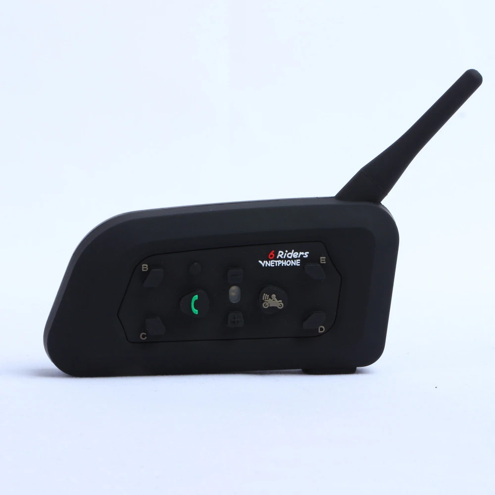 Мотоциклетный шлем Bluetooth 3,0 V6 1200M 6 Rider Беспроводная рация CSR BC5 аксессуары для украшения мотоцикла зарядное устройство кабель