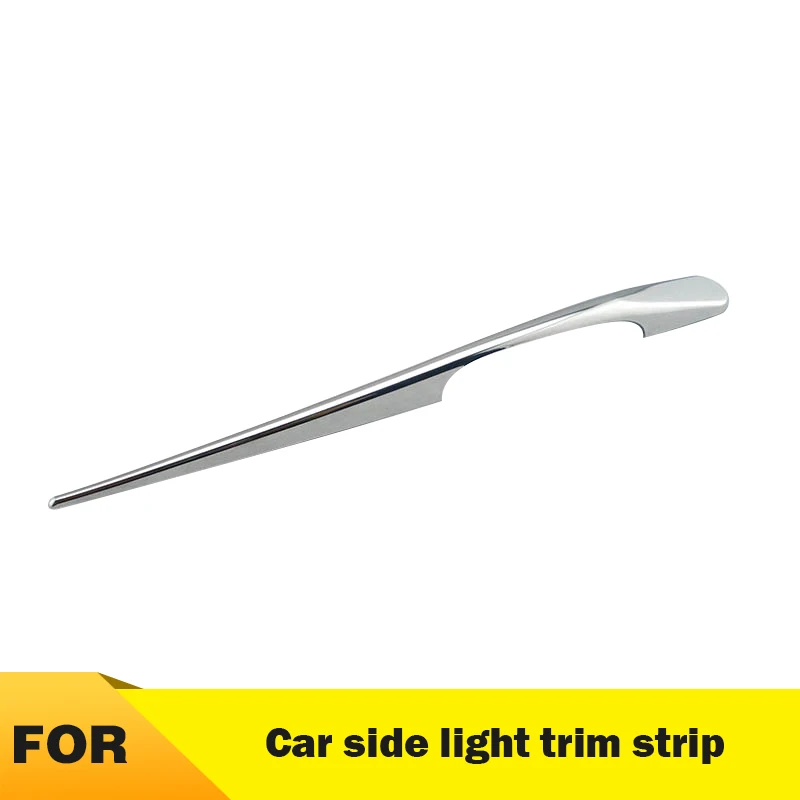

Car Side Light Decoration Strip External Accessories Decorative Trim High-Gloss Chrome Plating Strip For General Model