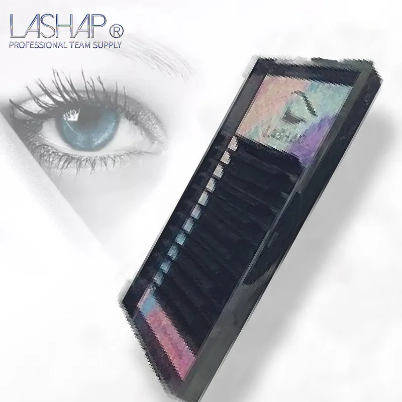 

LASHAP High quality 12Rows thickness 0.03 to 0.25 Faux mink eyelashes individual soft hand-made eyelashes extension makeup tool