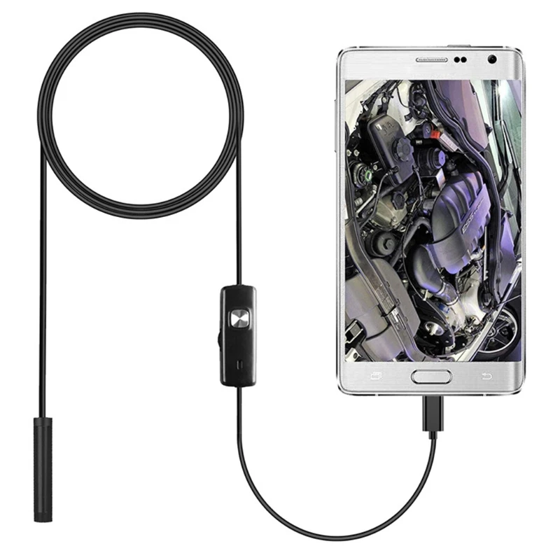 Эндоскоп для телефона андроид. Камера - гибкий эндоскоп USB (Micro USB), 5м, Android/PC. Камера ip67 для эндоскопа. Эндоскоп, гибкий, Водонепроницаемый ip67. Эндоскоп 5,5 мм 7 мм USB Android.