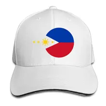 Круговой флага Филиппин элементы Регулируемая Бейсбол Билл Кепки