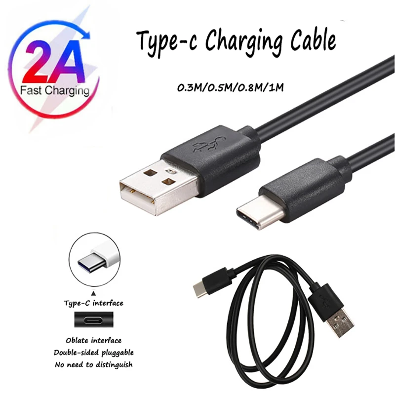 Type C Cable Fast Charging Cable 2A USB C Cable for Samsung Huawei Xiaomi USB Type C To USB Charger Mobile Phone Cord Wire hdmi phone to tv