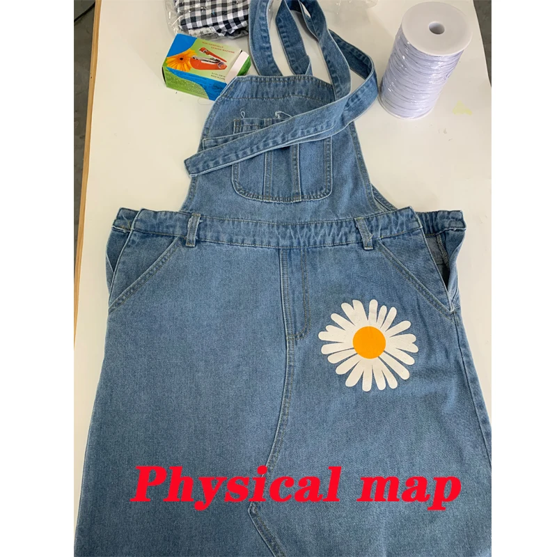 distressed blue jean dress