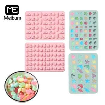 

Meibum Party Dessert Fruit Gummy Molds Silicone Vitamin Candy Moulds With Droppers DIY Chocolate Mold Sugarcraft Baking Tools