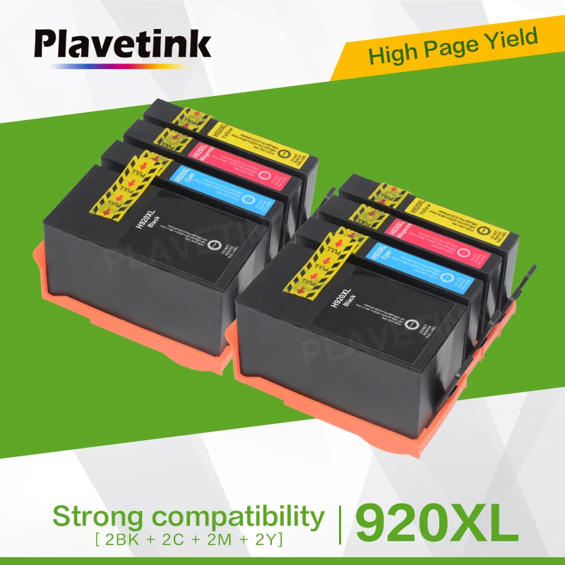 Картридж чернильный для принтера HP 920 XL 920XL Officejet 6000 6500 8 шт. | Компьютеры и офис