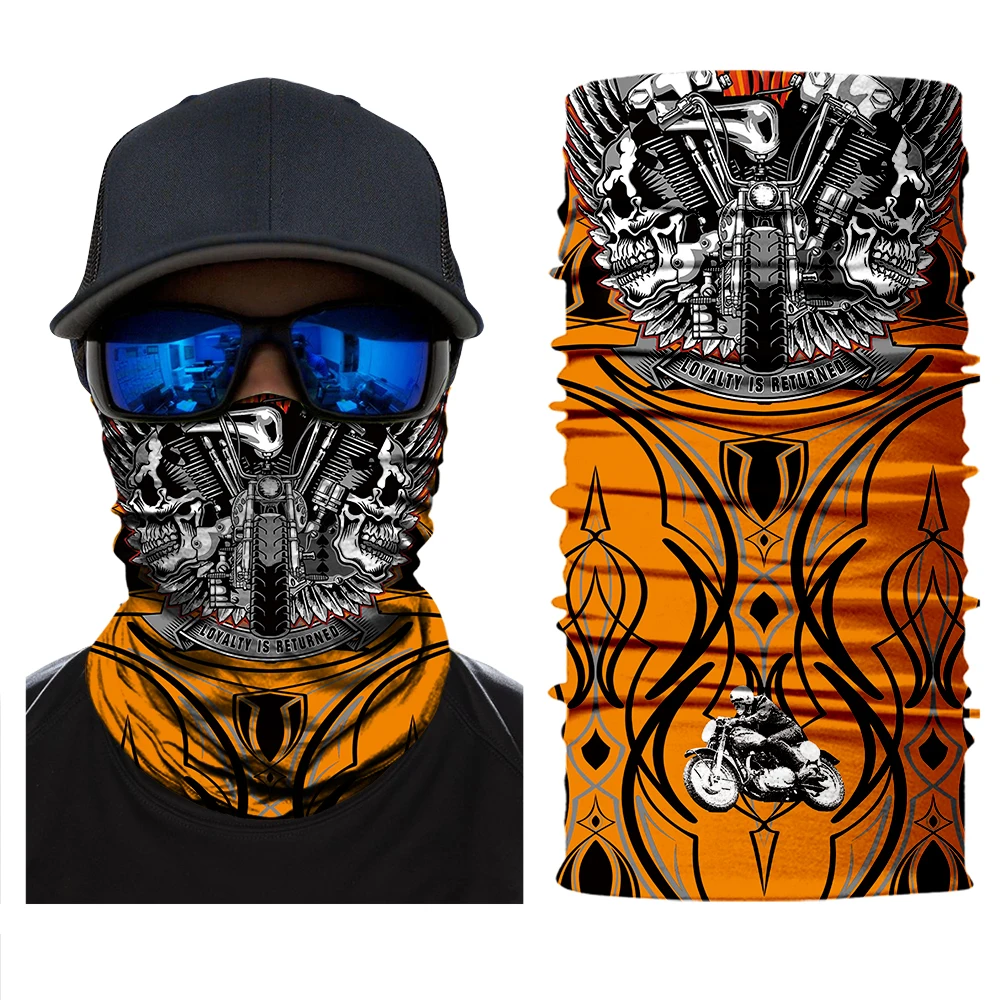 MOTO4U Motorcycle Face Mask High quality Breathable headbands seamless sun protection balaclava cool Mask