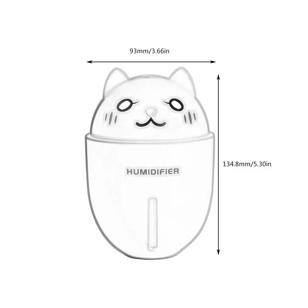 Креативный милый увлажнитель в форме домашних животных Usb Домашний тихий офисный