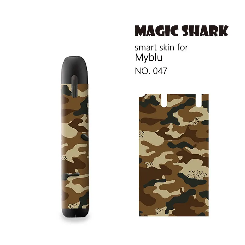 Волшебная Акула новая камуфляжная Военная армейская печать наклейка для Myblu кожи Myblu чехол наклейка для Myblu