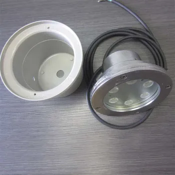 

18W 12VDC/24V LED IP68 fountain pool Lamp with single color for Swimming Pool Pond Light