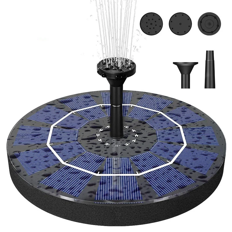 Солнечный сад фонтан погружной Бесщеточный Водяной насос птица ванна сад пруд полив Декор
