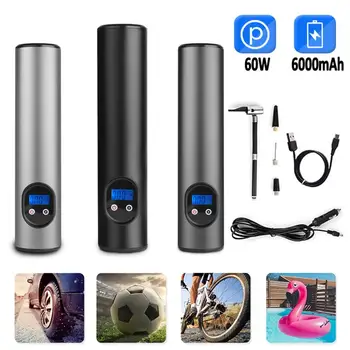 

Portable Electric Home Motocycle Multifunctional Football Digital Wireless Smart Quick Fill Inflator Car Tires Air Pump