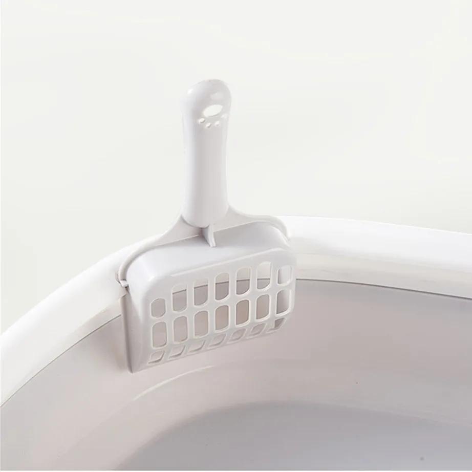 Pet Toilet Bedpan Anti Splash Cats Litter Box Cat Dog Tray with Scoop Kitten Dog Clean Toilette Home Plastic Sand Box Supplies Pet Toilet Bedpan Anti Splash Cats Litter Box Cat Dog Tray with Scoop Kitten Dog Clean Toilette Home Plastic Sand Box Supplies