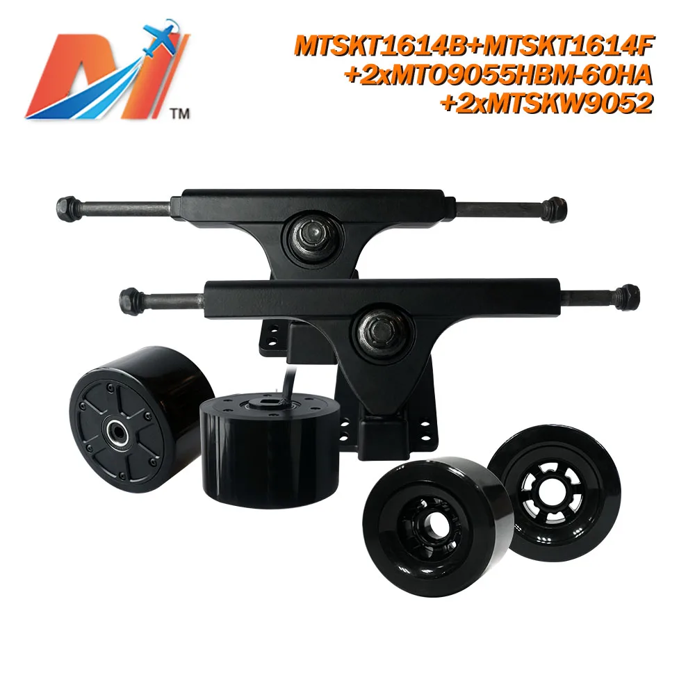 

Maytech 10% oFF 6pcs electric skateboard part 90 x 55 mm hub motor fiik electric skateboard trucks roller skate wheels
