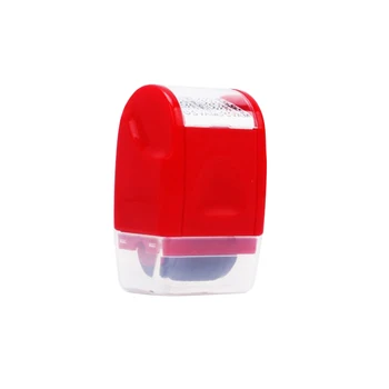

1pc Stamp Durable Mini Lightweight Self Inking Compact Portable Security Roller Stamp Stamp for Office School Home