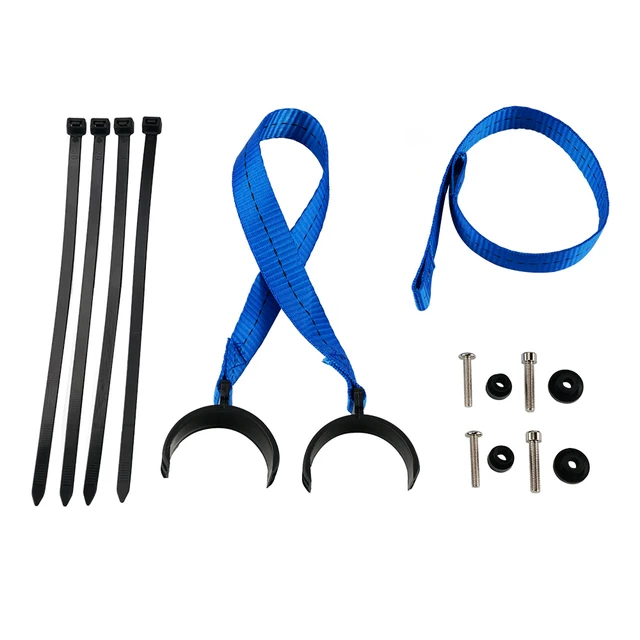 Front Rear Holding Strap Complete Set for KTM 125 150 200 250 300 350 400 450 500 505 525 530 EXC XCF XCW SX XC SXF TPI Six Days Blue