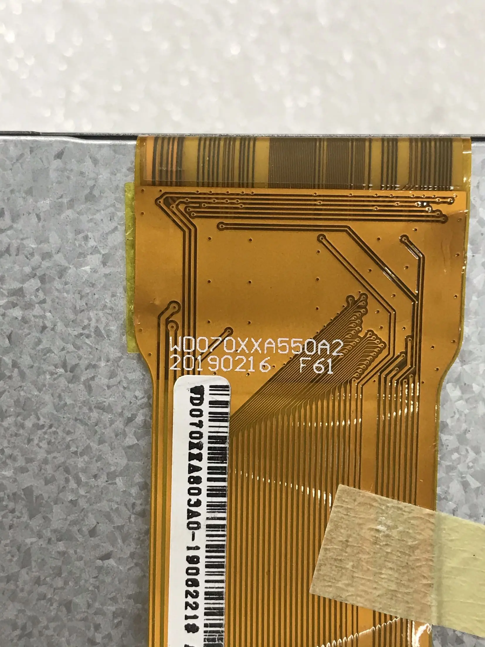 º ǻ LCD ÷ ȭ鿡   X070GHT50XX-A8 WD070XXA550A2