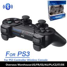 Sem fio bluetooth joystick para ps3 ps4 controlador sem fio console para playstation 3 jogo almofada joypad jogos acessórios