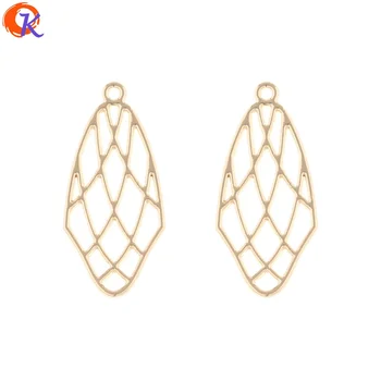 

Cordial Design 100Pcs 11*24MM Jewelry Accessories/Earring Connectors/Nets Shape/DIY Jewelry Making/Hand Made/Earring Findings