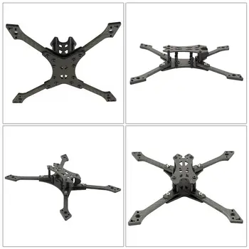 

X structure Through The Rack Falcon-220MM Carbon Fiber Four-Wheel Drive Race Drone Vehicles Remote Control Toys Quadcopter