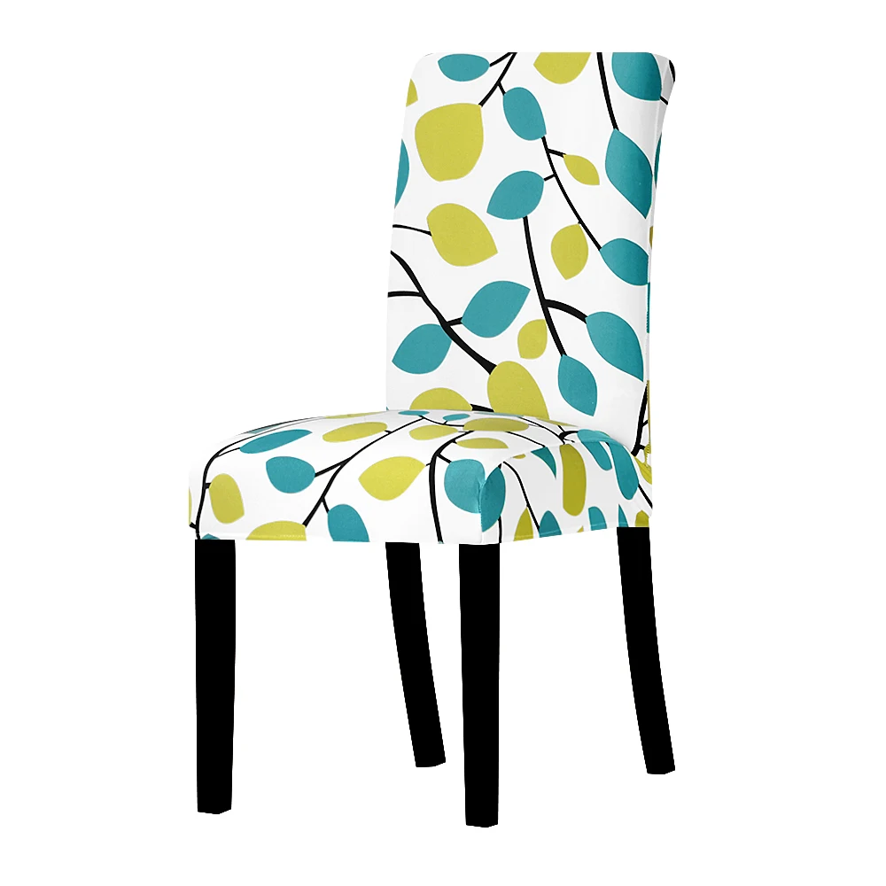 Принт стул в цветочек чехол SpandexArm чехлы для стульев стрейч вращающийся Лифт покрытия для офисных стульев для домашнего банкета отеля - Цвет: K325