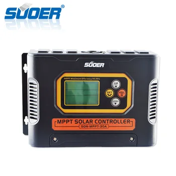 

Suoer Alibaba wholesale solar home system 12V 24V 48V 30 amp mppt solar charge controller