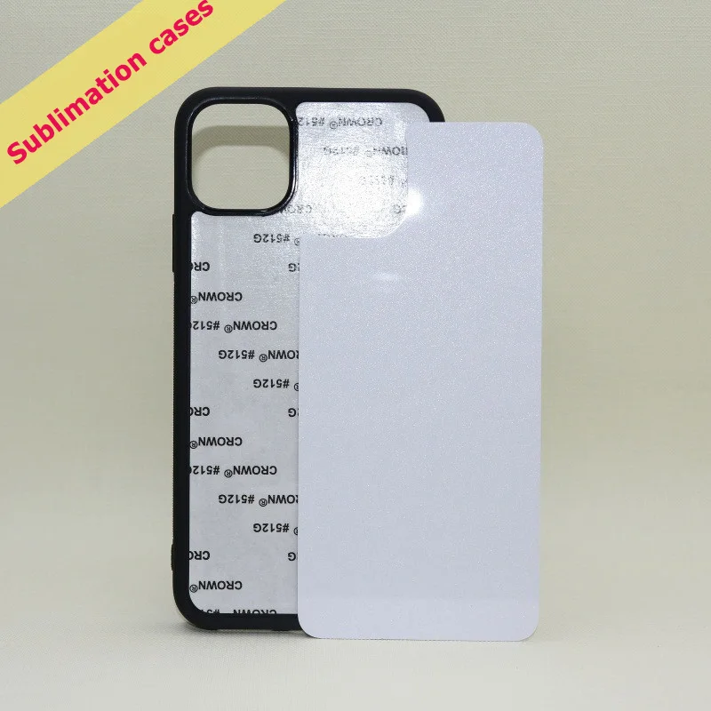 10pcs Thermal transfer Sublimation heat press blank phone cases for iphone 12 pro 11 6 7 8 plus xr xs max case DIY cover covers