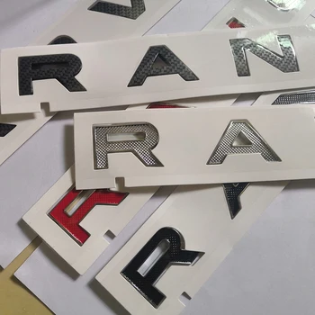 

Letters Emblem for RANGE ROVER VELAR SV Autobiography Ultimate Edition DISCOVERY SPORT Car Styling Hood Trunk Logo Badge Sticker