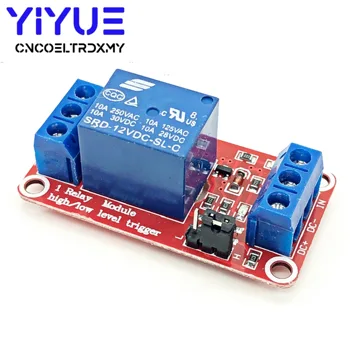 

DC 12V 1 Channel Relay Module With Optocoupler Shield Board High And Low Level Trigger Power Supply Module For Arduino
