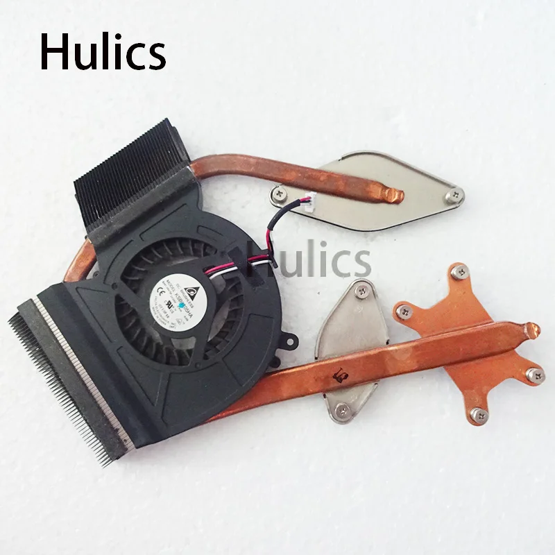 Hulics вентилятор охлаждения радиатора для ноутбука кулер для процессора SAMSUNG R525 R523 вентилятор теплоотвода ЦП BA62-00502A BA62-00502B