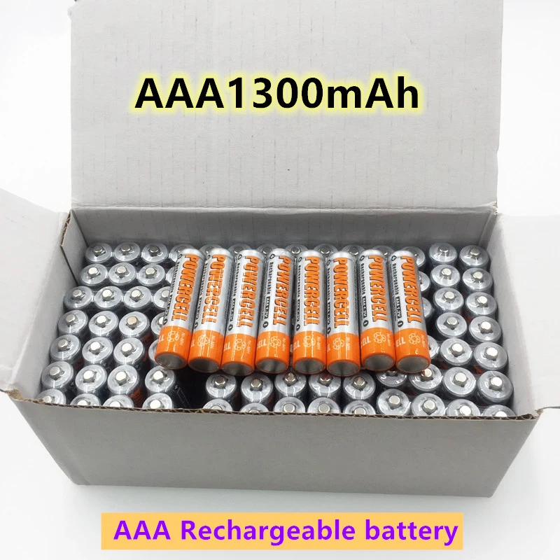 1 2 в AAA1300 батарея 1300 мАч 3A перезаряжаемая Ni-MH AAA для часов мышей компьютеров