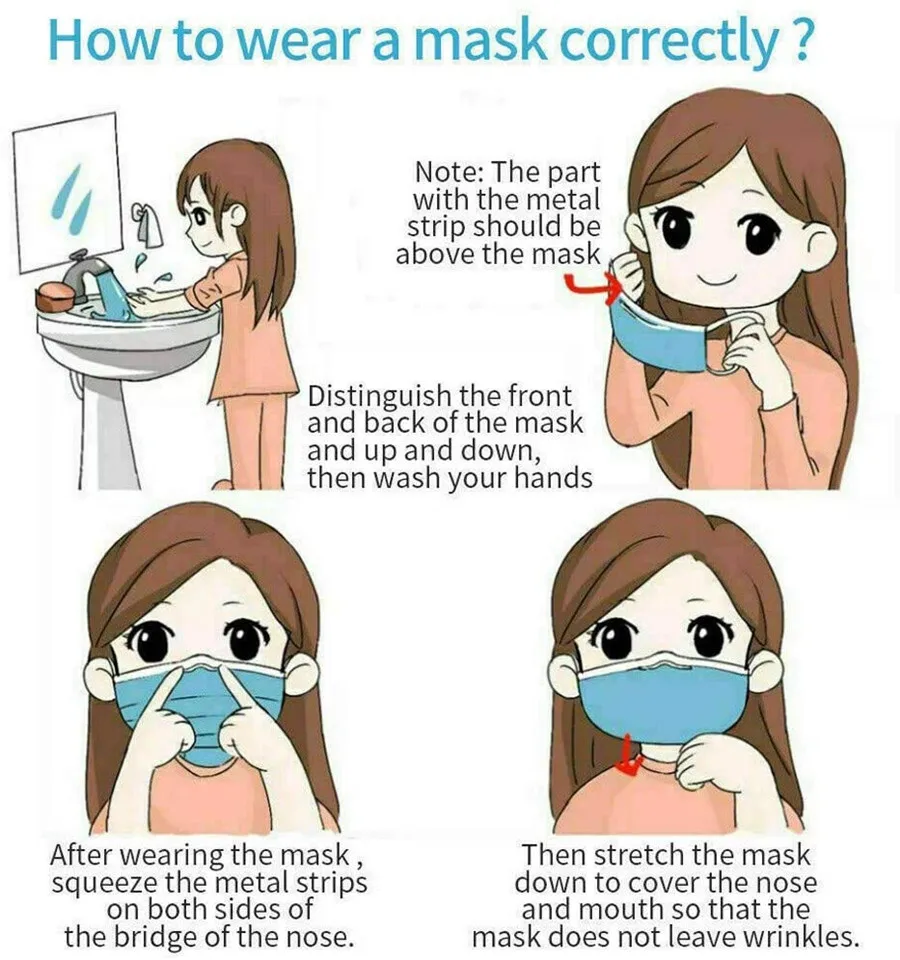 10-600pcs mask Disposable black face masks 3 Layer Ply Non-wove masque noir mask Adult safe Anti-dust Mascarillas Fast Shipping 6