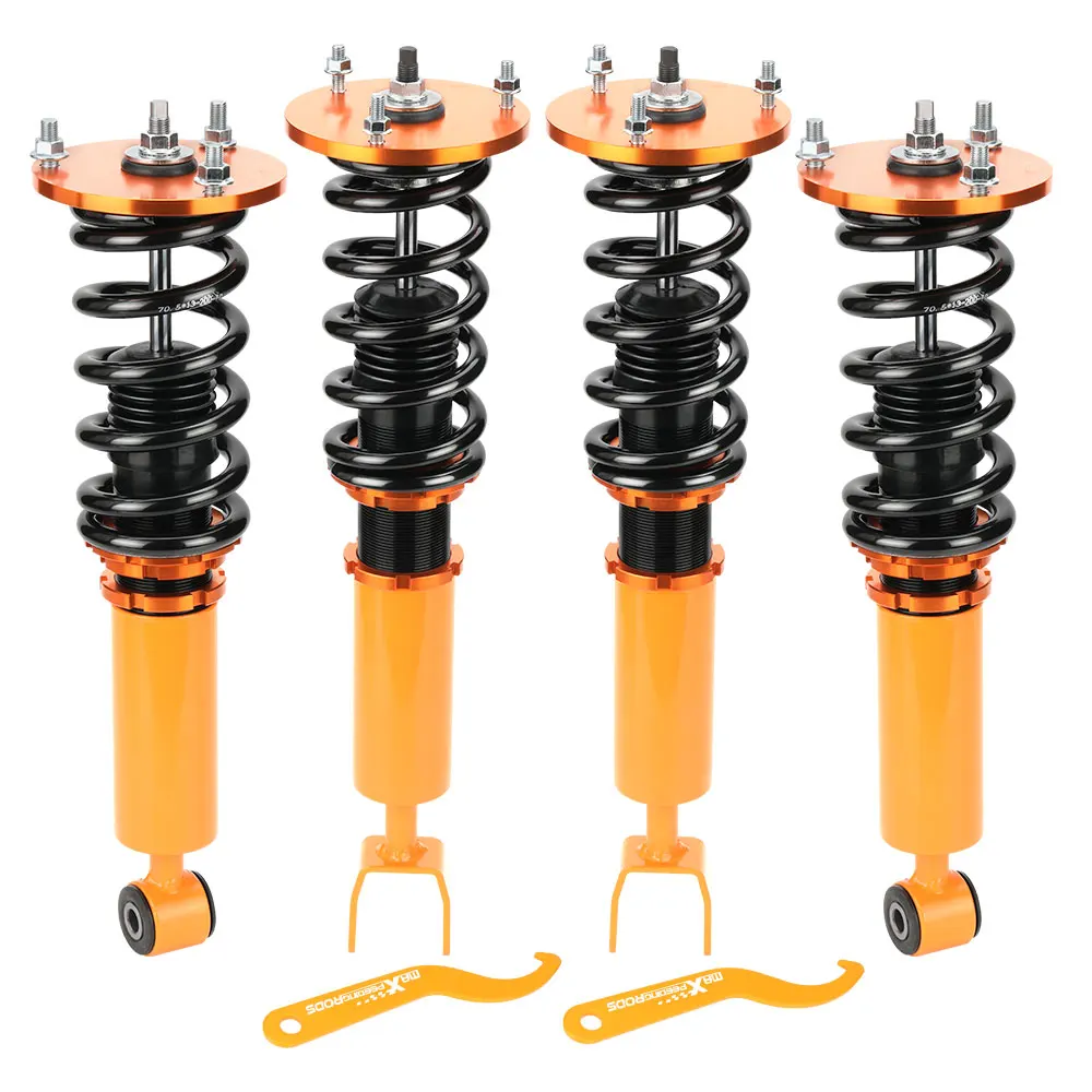 MAXPEEDINGRODS Coilover Shock Absorber Struts Suspension Kit for Toyota