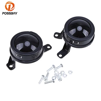 

POSSBAY Front Fog Lamp Cover ACC Radar Sensor Decoration for Audi A7 Sportback A6/S6/Avant Quattro 2011-2014 Fog Light Cover