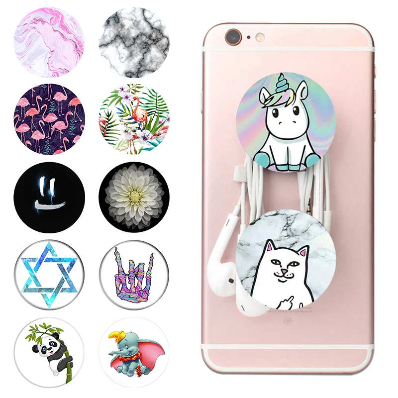 Popsoket Cute Unicorn чехол для Pops держатель для телефона Подставка карманная Розетка Вращающийся Pipsocket кольцо для пальца Popsocet чехол