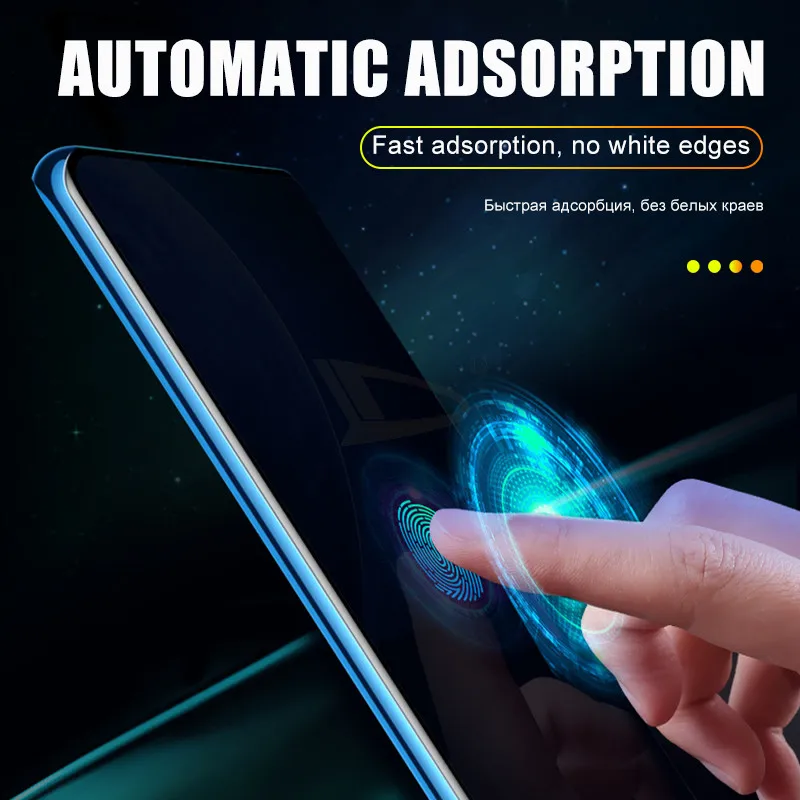 1-3 шт. 100D Гидрогелевая пленка с изогнутыми краями для huawei Honor 9X20 Pro 8X8 9 10 Lite 10i, защитная пленка на весь экран, не стекло