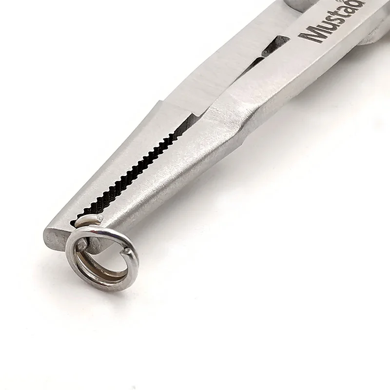 Mustad рыбалка плоскогубцы из нержавеющей стали рыболовные ножницы PE резак ультра острые приманки плоскогубцы рыболовный захват держатель снасти Pesca